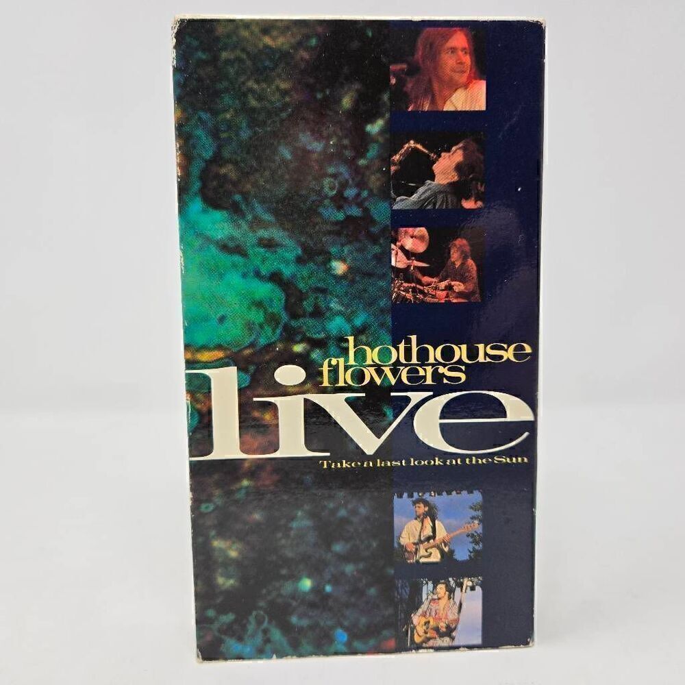 HOTHOUSE FLOWERS LIVE TAKE A LAST LOOK AT THE SUN POLYGRAM (1990) NTSC VHS